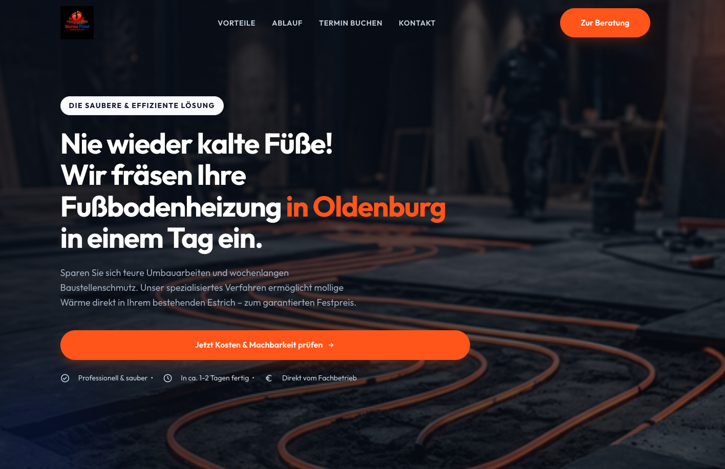 Warme Füsse SEO Ergebnisse